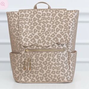 Hollis Leopard Print Backpack
